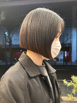 オアシス(oasis) 【oasisオグラ】前下がりミニボブ髪質改善トリートメント