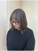 白髪ぼかしハイライト