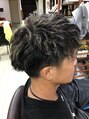 トラフィック(TRAFFIC) ツイストスパイラルにブリーチでワイルドな雰囲気に☆