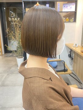 サンド 表参道(sand) ショートボブ大人可愛い20代30代表参道