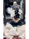 成人式ヘアセット♪♪着付けシニヨン