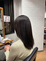 ビス ヘア アンド ビューティー 西新井店(Vis Hair＆Beauty)&nbsp;ブルーブラック/艶カラー