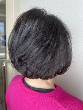 松本平太郎美容室 国立店 ふんわりボブ