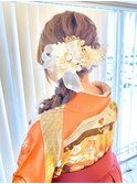 卒業式ヘアセット