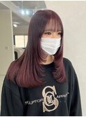 cassis pink / ざっくりレイヤー