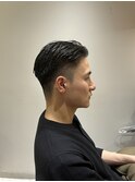 【ARIETTA二瓶】ビジネスショート×ナチュラル七三フェード