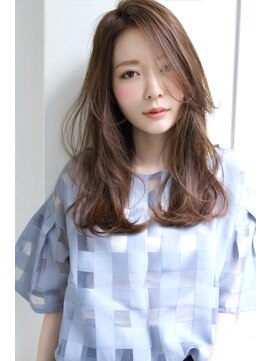 ロゼ 鳳(ROSE) 【ROSE】大人レイヤーカット_髪質改善カラー_セミロング