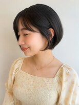 ルシードスタイル リコット レディース(LUCIDO STYLE Ricotto Lady's)&nbsp;ショートカット×ひし形ショートボブ×前髪あり20代30代40代韓国