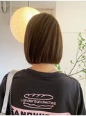 ミニボブ/オリーブベージュ