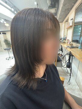 キーロ センター南(kiiro) 顔周りレイヤーボブ