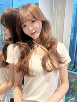 マインバイアフロートギンザ(MYNE by AFLOAT GINZA)&nbsp;ミルクティーベージュ/レイヤーカット/顔周りカット