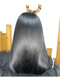 カラーと同時にできる髪質改善トリートメント