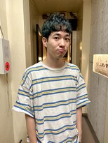 リンネ(Lin'ne)&nbsp;オリーブグレージュ×メンズショートスタイル