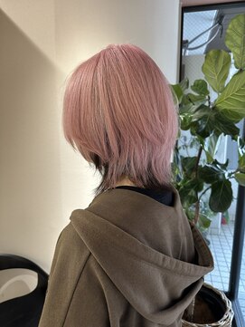 コットンピンクウルフ