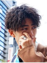 アストラ(ASTRA)&nbsp;MEN’S HAIR/波巻きツイストスパイラル/リバースセンターパート