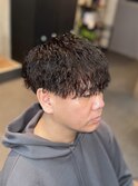 強めツイストスパイラルパーマ