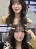 ★GLROW 髪質改善 縮毛矯正 ミディアムレイヤー レイヤーカット