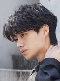 原宿ルーズパーマ波巻きツイストスパイラルパーマ大人マッシュ 