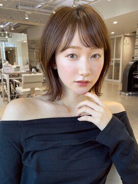 エイミーバイアフロートザガーデン 浦和店(amie by afloat the garden) ひし形レイヤーボブ/外ハネボブ/ボブ【浦和】