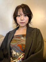 ニュートライズ(NEUTRIZE) 抜け感グレージュの軽めショートボブ