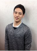 【メンズ】☆ナチュラルショートバングスタイル☆