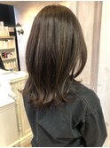 福山美容室caary似合わせカット　外はねセミロング