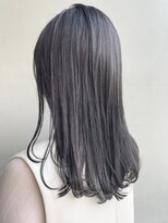 ヘアー アイス 御器所本店(HAIR ICI) オリーブグレージュ × ミディアム