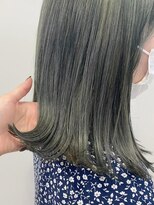 ケーツー心斎橋 クイーンズガーデン バイ ケーツー(K two QUEEN'S GARDEN by K two)&nbsp;透明感ケアブリーチ*オリーブベージュカラー/心斎橋&難波&なんば