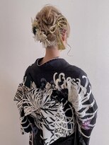エム インターナショナル 春日部本店(EMU international)&nbsp;着物に合う大人クール系ヘアアレンジ