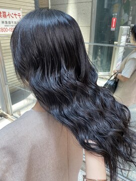 ランド(LAND) 実習に向けて！つやんつやんの暗染めカラー