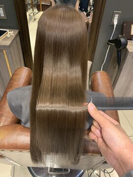 ロアナ 六本木(LOANA ROPPONGI) ミルクティーベージュ ロアナヘアエステ 髪質改善 飯塚