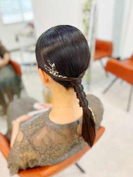 ウッドベル 東京駅前店(W’d BELL) ローポニー(金箔アレンジ)