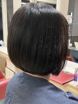 ヘアークリアー 春日部 大人可愛い前下がりグラデーションボブ/うる艶/30代40代50代