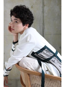 リブロ(liblo) 黒髪ショート × パーマ(7)【liblo】