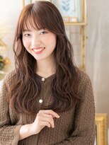 カバーヘア ブリス 戸田公園西口店(COVER HAIR bliss) ミルクティーベージュ大人レイヤーロングc4戸田公園20代30代40代