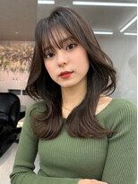 ロンドウル 熊本(Lond ulu) 大人美人なlayer style /ネオ韓国layer cut/フォギーベージュ