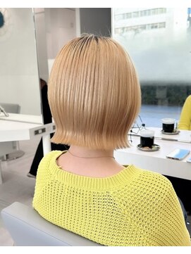 アッシュ 横浜西口店(Ash) 酸性縮毛矯正×外ハネボブ