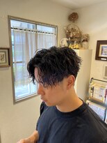 ランプ(Lamp) 刈り上げ高めツイスパ
