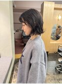 ボブ/ゆるクセ毛風パーマ