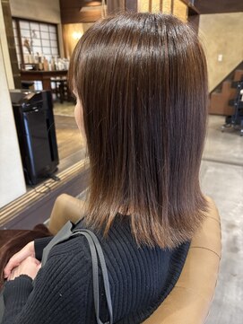 穀雨(Kokuu) ミディアム×オレンジブラウン