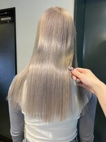 ラックスビー ウメダ 大阪梅田店(LUXBE UMEDA) うる艶ホワイトベージュ髪質改善トリートメント