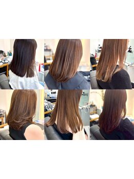 大人気！《カシミヤ質感トリートメント》抜群の技術と上質な薬剤で、艶のある美髪に♪