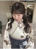卒業式ヘアセット