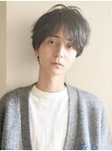 スペインカールニュアンスパーマ大人束感好感度◎#05mf0412