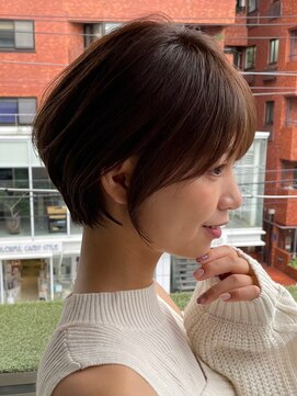 プルーヴ 秋葉原(prove) 30代40代大人女性/前髪ありショートボブ/ショートヘア/髪質改善