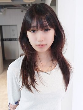 アイティーバイアルバム 松戸店(IT by ALBUM) おくれ毛美髪ウルフレイヤー顔周りレイヤー_ba548993