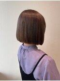【ハイトーンボブ】10代20代/ピンクミルクティー/ラベンダー