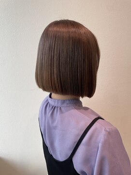 サラ ビューティー サイト 古賀店(SARA Beauty Sight) 【ハイトーンボブ】10代20代/ピンクミルクティー/ラベンダー