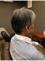 コトノハ 新屋敷町店(kotonoha)&nbsp;メンズグレイヘア（スタイリング剤無しでまとまる）