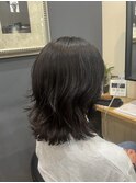 ミディアムレイヤー［暗めカラー/グランマッシュ］長野歌穂